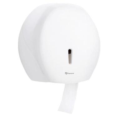 Imagem de Dispenser Para Papel Higiênico Rolão UP Abertura Fácil Botão Organizaç