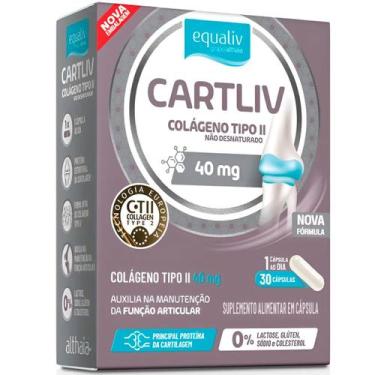 Imagem de Cartliv Colageno Tipo 2 40mg (30 Capsulas) - Equaliv