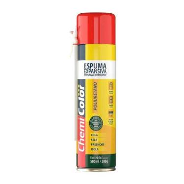 Imagem de Espuma Expansiva Poliuretano - 500ml - Chemicolor