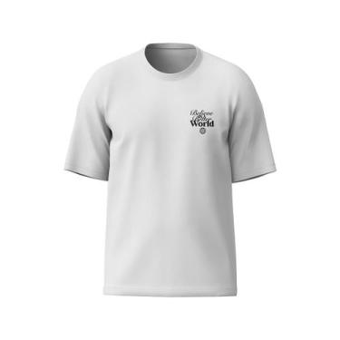 Imagem de Camiseta Oversize Believe - Savana, Off white, M