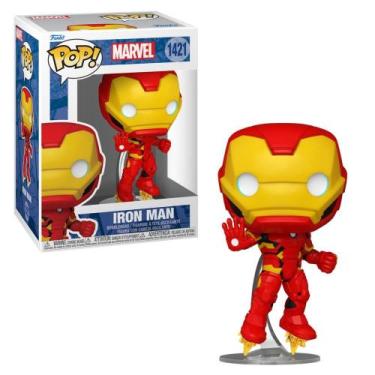 Imagem de Boneco Funko Pop! Marvel Clássicos- Homem de Ferro