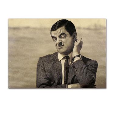 Imagem de Pôster Mr Bean Vintage Kraft Paper Comedy 51,5x36cm