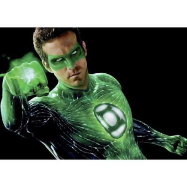 Imagem de Pôster com pintura de parede Green Lantern Anime 30x42cm - yiweisai