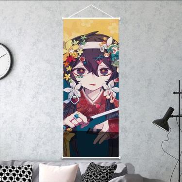 Imagem de Arte de parede em tela Bungos Stray Dogs Izumis Kyoukas Anime 25x75cm 