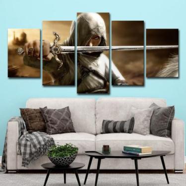 Imagem de Altairs de pintura de parede em tela em painéis de anime 5 de Laahads 