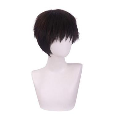 Imagem de Peruca de cosplay Neons Genesis Evangelions Nagisas Kaworus 35cm - yiw