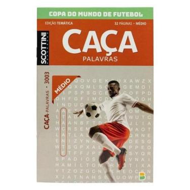 Imagem de Scottini Temático Caça-Palavras Copa Do Mundo Médio (32P) N.3003