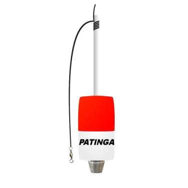 Imagem de Bóia Torpedo Pino Patinga 35g - Jr Pesca, Vermelho