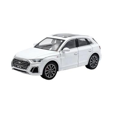 Imagem de Carrinho De Brinquedo Em Liga Metálica Q5 RS7 Escala 1:24 Com Luz E So