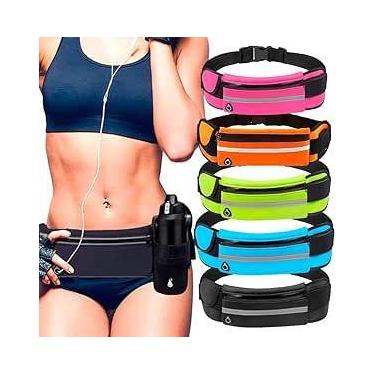 Imagem de Pochete Para Celular Esportiva Impermeável Ultra slim Bolsa Fitness - 
