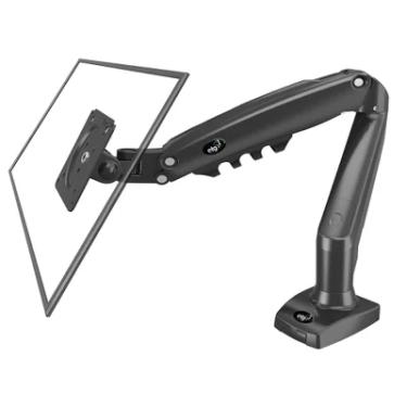 Imagem de Suporte Multiarticulado de Mesa ELG P/ Monitor 17" a 35" com Ajuste de Altura e Pistão a Gás - F98hdmi