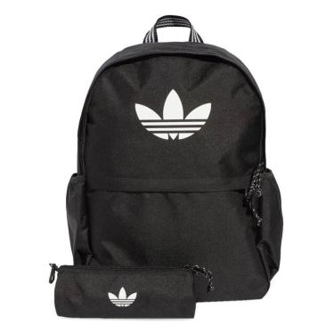 Imagem de Mochila Adidas Classic Adicolor Com Estojo Black-Masculino