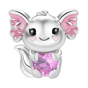 Imagem de Berloques De Prata Esterlina Em Formato De Cogumelo, Gato, Coruja E Pa