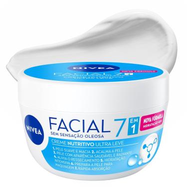 Imagem de NIVEA Creme Facial Nutritivo Ultraleve 7 em 1 100g