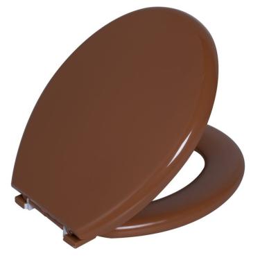 Imagem de Assento Almofadado para Vaso Compatível com Louças Ovais Formato Oval Antibacteriano Ac...