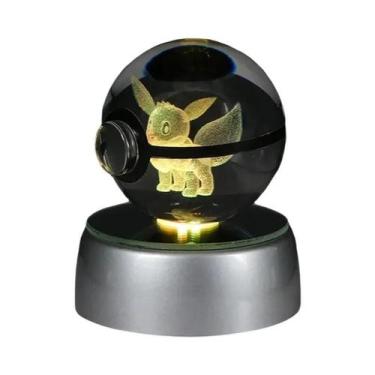 Imagem de Base De Luz LED Para Figuras De Bola De Cristal 3D Pokémon: Butterfree