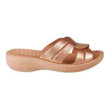 Imagem de Tamanco Feminino Casual Conforto Anabela Moda Terra E Agua 471022 #Desconto-Feminino