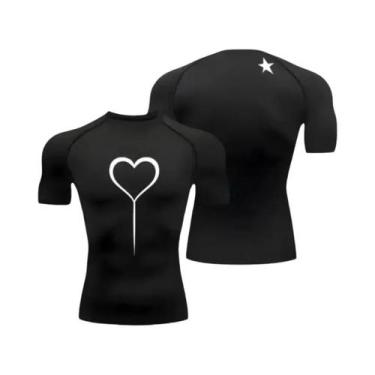 Imagem de Camisa De Compressão Giorno Jojos Bizarre Adventure, Roupa De Academia