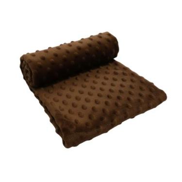 Imagem de Manta Bebe Cobertor Pipoquinha Simples Macia Quentinha Menor Preço - N