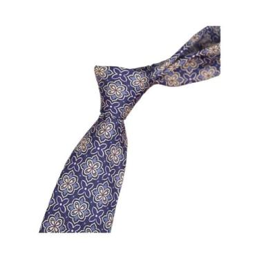 Imagem de Gravata De Seda Masculina 8CM Com Estampa Graffiti, Matemática, Frutas