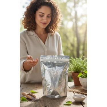 Imagem de Chia Preta 1kg: Saciedade, Energia & Saúde - Congratulations Store