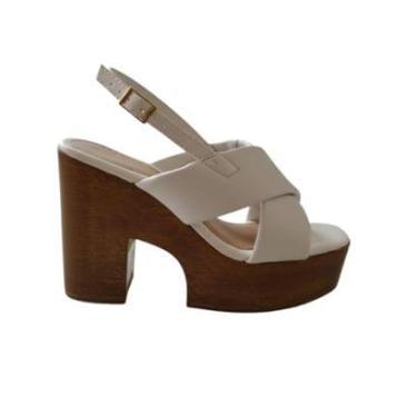 Imagem de Sandália Anabela Feminina Adulto Original-Feminino