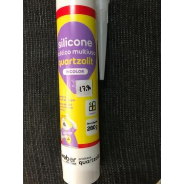Imagem de Silicone incolor multiuso de 280gs - Quartzolit