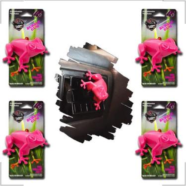 Imagem de Kit 4 Unidades Aromatizante Automotivo em Formato de Perereca - Turbo 