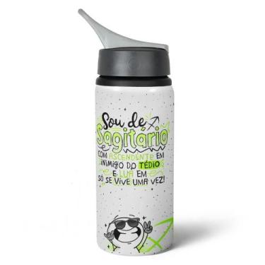 Imagem de Garrafa Squeeze NK Funny Signos - Sou de Sagitário - 600ml - JPS INFO
