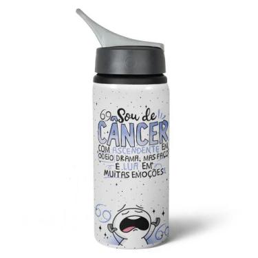 Imagem de Garrafa Squeeze NK Funny Signos - Sou de Câncer - 600ml - JPS INFO