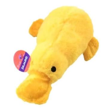Imagem de Brinquedo Pet Cachorro Pato Pelúcia G Sonoro Som Real - Jambo, Pato am