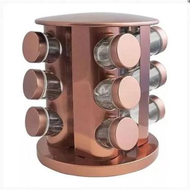 Imagem de Porta Condimento Inox 98g12pcs Rose - Wincy      