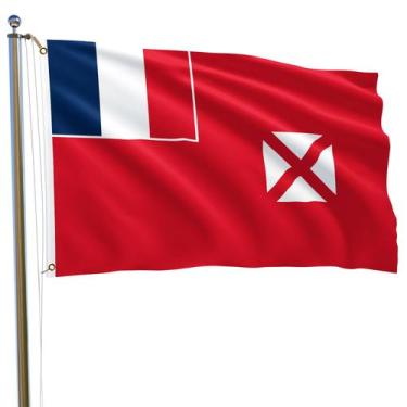 Imagem de Bandeira MTTUOU Ilhas Wallis e Futuna França 150x240cm Poliéster