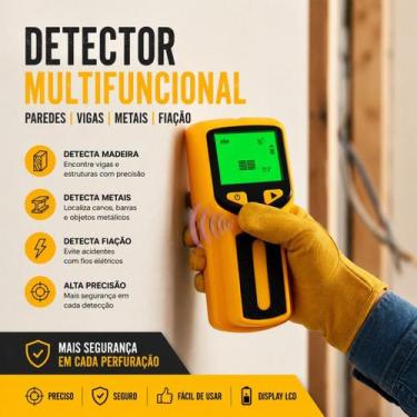 Imagem de Scanner Multifuncional Detectar Fiação Estruturas Entrega Rápida Alta 