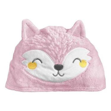 Imagem de Toalha Bebe  Power Sec Animada Raposa - LAÇO BEBE, Rosa