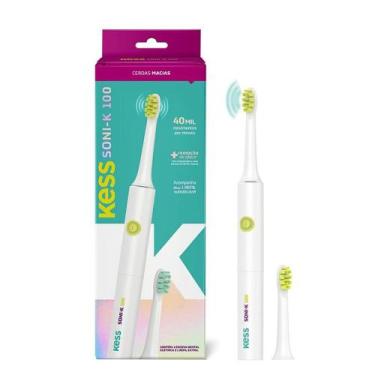 Imagem de Escova de Dentes Elétrica Ultrassônica Kess Soni-K 100 Cerdas Macias c