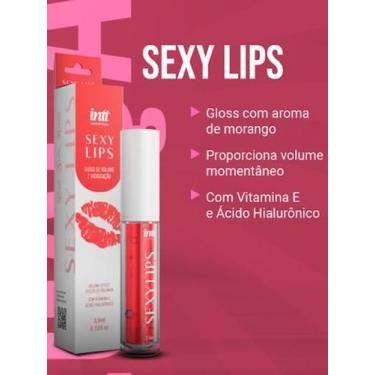 Imagem de Gloss de volume com ácido hialurônico sexy lips 3,5ml - int - Intt Cos