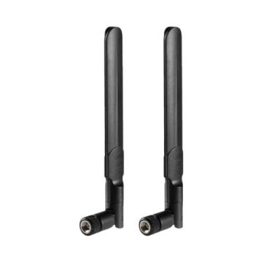 Imagem de Antena WiFi De Banda Dupla 8dBi De Alto Ganho 2.4GHz 5.8GHz Conectores