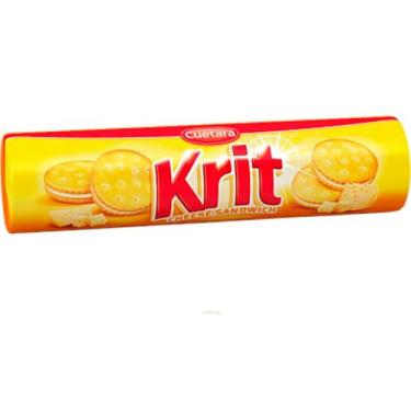 Imagem de Biscoito Salgado Recheio Sabor Queijo Cuétara 125g