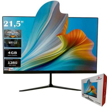 Imagem de Computador Completo ALL-IN-ONE Intel Core i3 21,5 Polegadas Ssd 128GB 