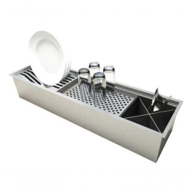 Imagem de Calha Canal Organizador Mais Barato Do Brasil De Inox - TECHNOX