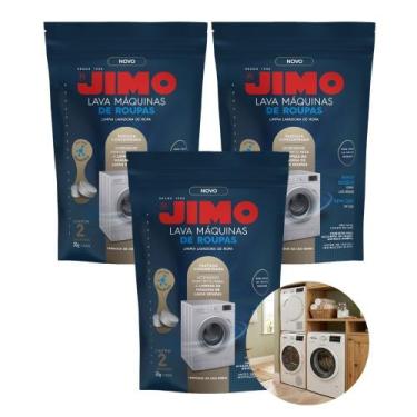 Imagem de 3 Jimo Lava Máquina de Roupas Remove Resíduos Sem Cloro