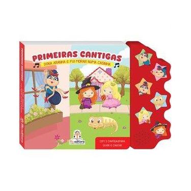 Imagem de Primeiras cantigas: dona aranha e fui morar numa casinha - Blu Editora