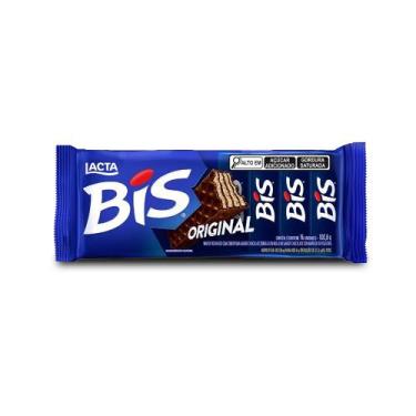 Imagem de Bis Chocolate Ao Leite Tradicional 100,8g - Lacta