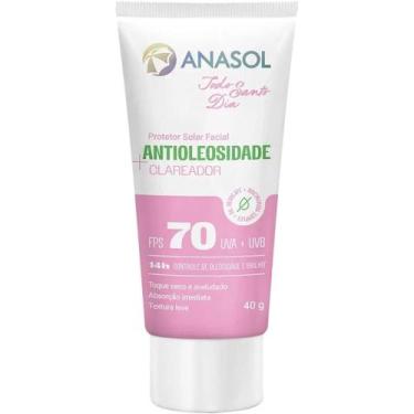 Imagem de Protetor Solar Facial Clareador Todo Santo Dia FPS70 40g - HIDRABENE