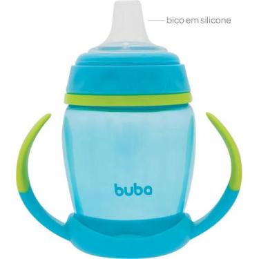 Imagem de Copinho De Bebê Alça Removível Buba Infantil +6m Cor Azul - Congratula