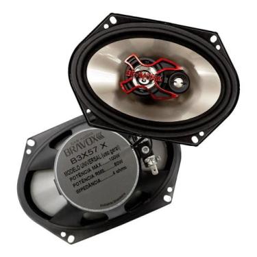 Imagem de Falante Triaxial Bravox B3x57x Linha X ( 5x7 Pol / 200w ) Co - Congrat