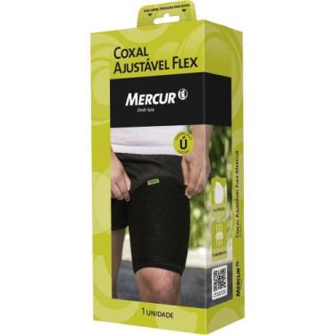Imagem de Coxal Ajustável FLEX Ergonômico em Neoprene Microperfurado - Mercur