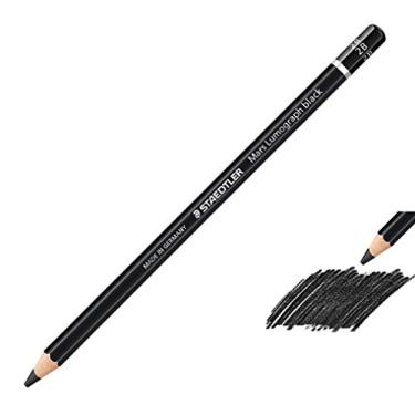Imagem de Lápis preto para desenho 2B art student sketch pencil 12