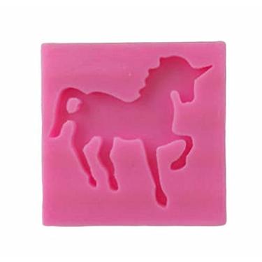 Imagem de Molde De Silicone Unicórnio,cavalo Confeitaria Rb040